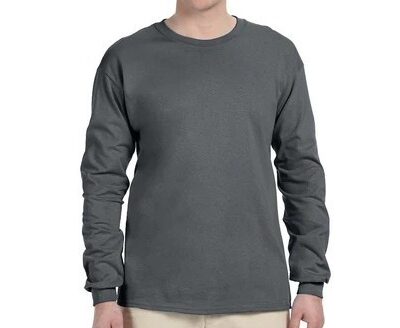 Long Sleeve Unisex Cotton Shirt - S,M,L,XL