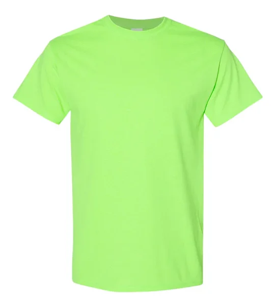 Gildan Heavy Cotton Adult T-Shirt-Neon-(S-M-L-XL)
