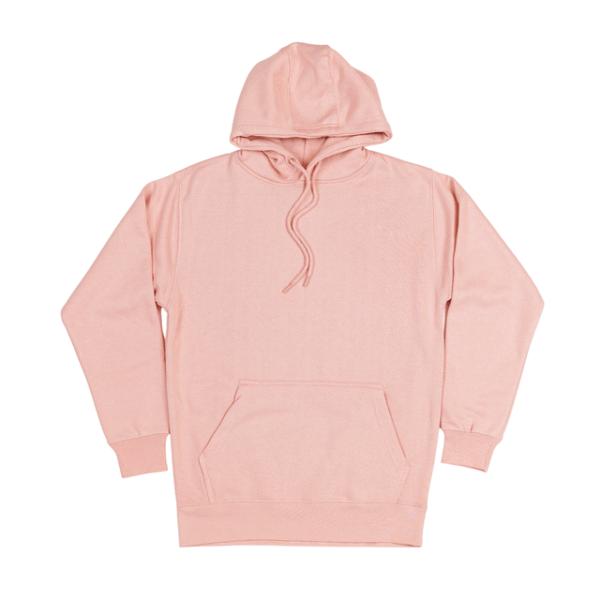 Unisex Fleece Perfect Pullover Hoodie (Powder Pink) 8.25 Oz