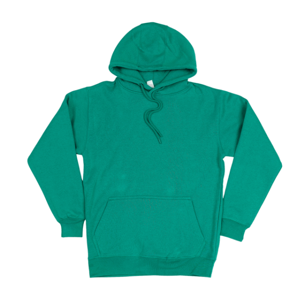 Unisex Fleece Perfect Pullover Hoodie (Kelly Green) 8.25 Oz