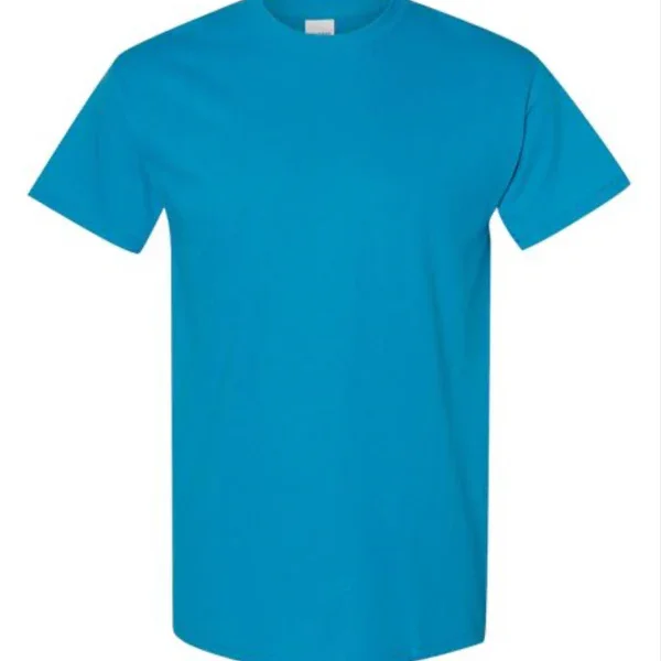 Gildan Heavy Cotton Adult T-Shirt-Sapphire-(S-M-L-XL)