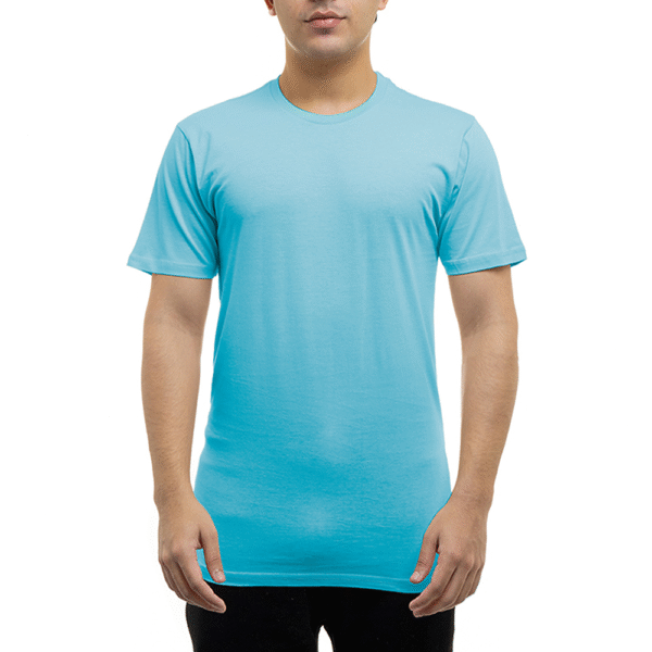 Circle Premium Jersey Tee (Aqua) - 2582