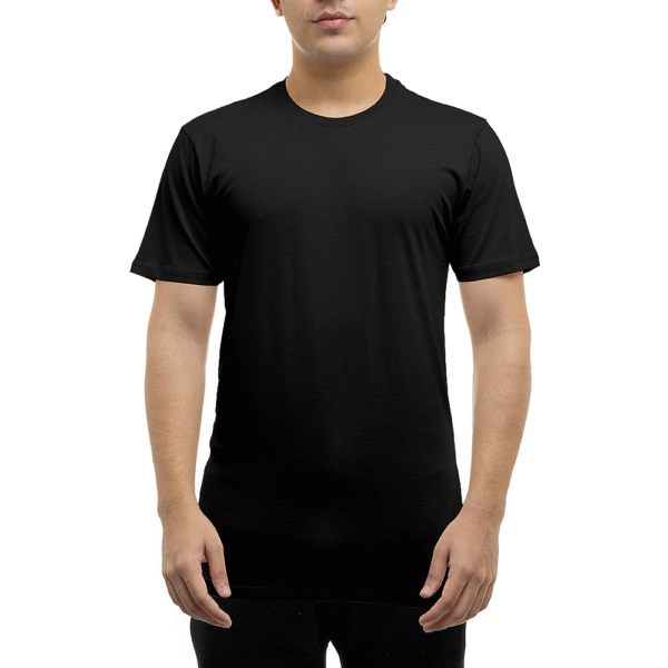 Circle Premium Jersey Tee (Black) - 2582