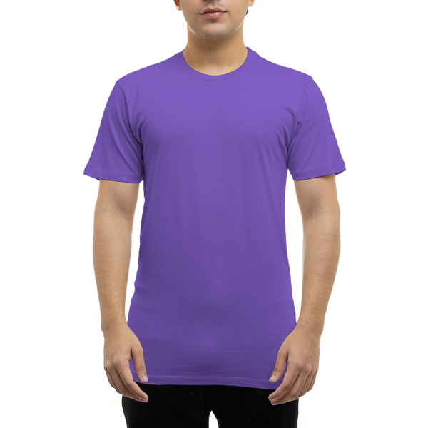 Circle Premium Jersey Tee (Purple) - 2582