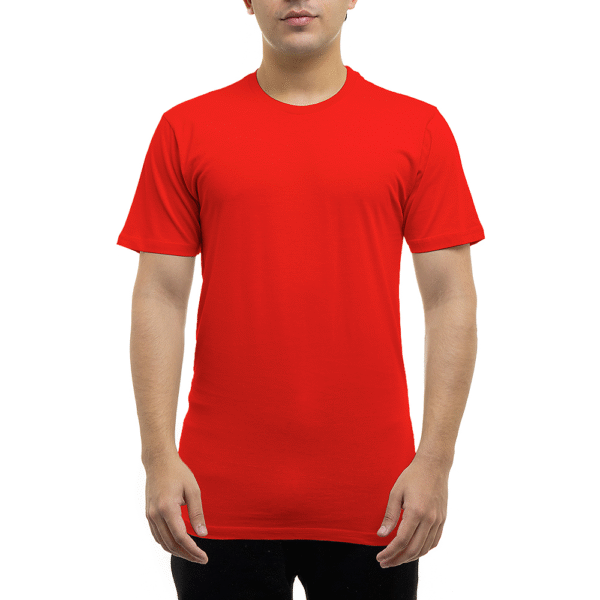 Circle Premium Jersey Tee (Red) - 2582