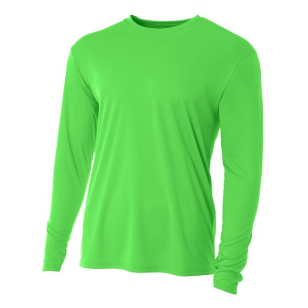 Long Sleeve Polyester/Dri Fit Shirt - S,M,L,XL